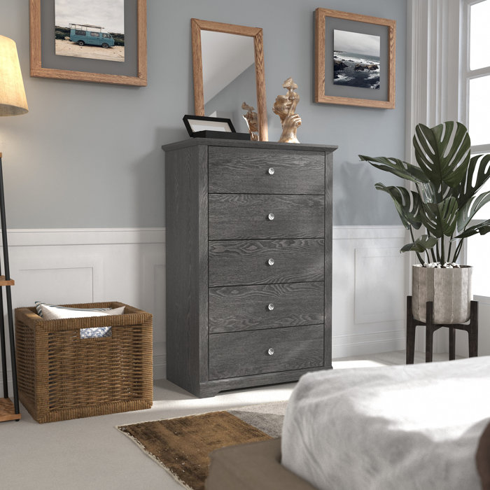 Kepner 5 Drawer 30.7'' W Dresser & Reviews Wayfair